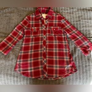 MARKET & SPRUCE: Plaid Buttondown Shirt Size Medium